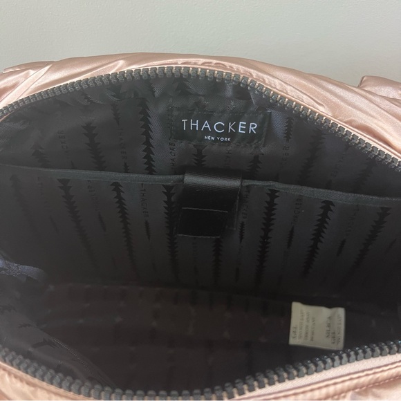 Thacker Quinn Nylon Duffle Bag Rose Gold - Picture 12 of 12